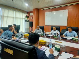 Rapat Dengar Pendapat (RDP) yang digelar Komisi 3 DPRD Medan bersama Badan Pengelolaan Keuangan dan Aset Daerah (BPKAD) Pemko Medan, Selasa (14/1/2025).