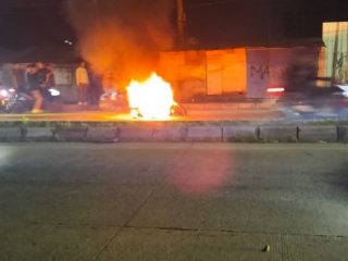 Kericuhan pecah di Jalan Sisingamangaraja, Medan, Minggu (19/1/2025), usai pertandingan antara PSMS Medan melawan Sriwijaya FC.