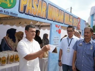 Sekretaris Dinas Koperasi UKM Perindustrian dan Perdagangan, Erwin Saleh