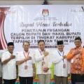 Komisi Pemilihan Umum (KPU) Tapanuli Selatan (Tapsel) resmi menetapkan pasangan calon (paslon) Gus Irawan Pasaribu dan Jafar Syahbuddin Ritonga sebagai Bupati dan Wakil Bupati Tapsel periode 2025-2030.
