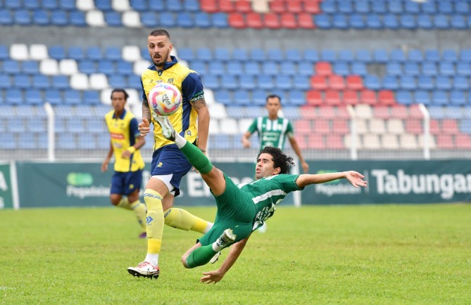 PSMS Medan tampil superior dengan membungkam Persikota Tangerang 4-0 di Stadion Benteng Reborn, Jumat (25/1/2025).