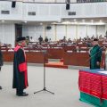Erni Ariyanti resmi dilantik sebagai Ketua DPRD Sumut periode 2024-2029 dalam sidang paripurna yang berlangsung di Gedung DPRD Sumut, Jalan Imam Bonjol, Medan, Jumat (31/1/2025).