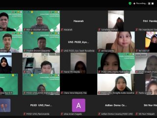 Tampilan layar Diskusi tentang Generasi Muda dan Rokok Elektrik.(HO/kaldera)