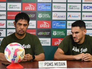 PSMS Medan siap amankan tiga poin saat menjamu Nusantara United dalam lanjutan babak playoff degradasi Liga 2 di Stadion Baharuddin Siregar, Selasa (4/2/2025) sore.