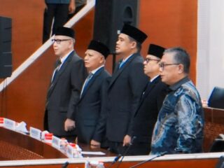 Bobby Nasution resmi ditetapkan sebagai Gubernur Sumatera Utara (Gubsu) terpilih bersama wakilnya, Surya untuk periode 2025-2030.