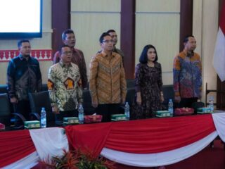 DPRD Medan menggelar rapat paripurna pengumuman penetapan Rico Tri Putra Bayu Waas dan Zakiyuddin Haharap sebagai pasangan calon Walikota dan Wakil Walikota Medan Terpilih Masa Jabatan 2025-2030 pada Pilkada Serentak Tahun 2024.