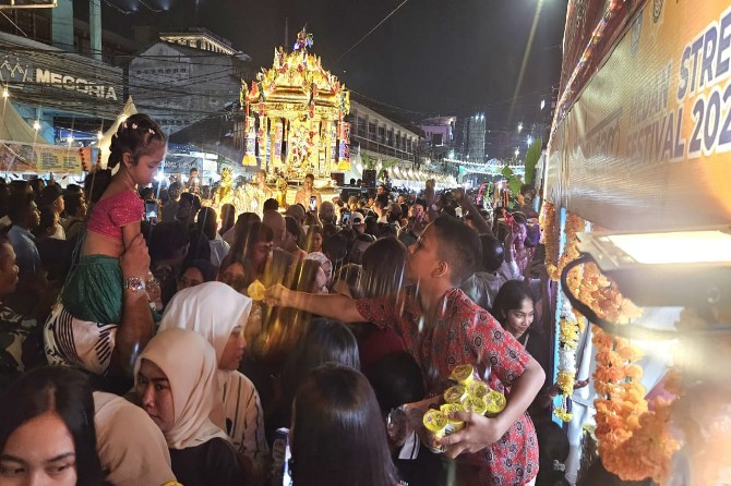 Thaipusam Medan Street Festival 2025, Selasa, (11/2/2025).