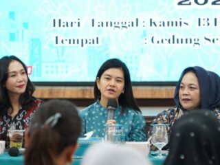 Ketua TP PKK Kota Medan, Kahiyang Ayu M. Bobby Afif Nasution