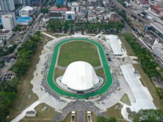 Bobby Nasution Resmikan Revitalisasi Lapangan Merdeka Sebelum Dilantik Jadi Gubernur Sumut
