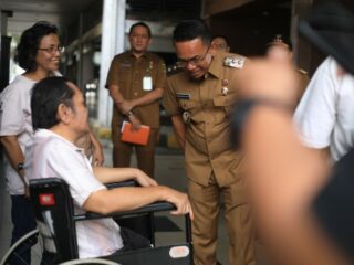 Wakil Walikota Medan, Zakiyuddin Harahap, melakukan kunjungan ke RSU Pirngadi Medan, Senin (24/2/25).