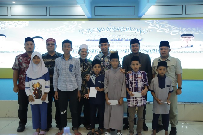 Dinas Kepemudaan dan Keolahragaan Sumatera Utara) melaksanakan kegiatan keagamaan menyambut Bulan Suci Ramadhan 1416 Hijriah, Kamis (27/2/2025).