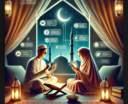 ilustrasi ramadan.(AI/kaldera)