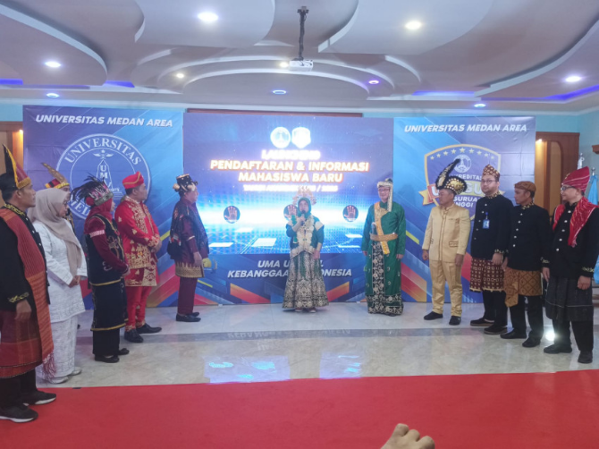 Universitas Medan Area (UMA) Lounching Pendaftaran dan Informasi Mahasiswa Baru TA. 2025/2026 pada 14 Maret 2025.