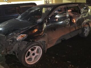 Mobil yang digunakan kawanan maling spesialis rumah kosong dalam melancarkan aksinya