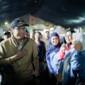 Walikota Medan, Rico Tri Putra Bayu Waas meninjau langsung persiapan akhir Ramadan Fair XIX Tahun 2025 di Taman Sri Deli, Jumat (7/3/2025) malam.