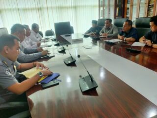 Rapat dengar pendapat (RDP) dengan Badan Pertanahan Nasional (BPN) Kota Medan, Senin (10/3/2025).