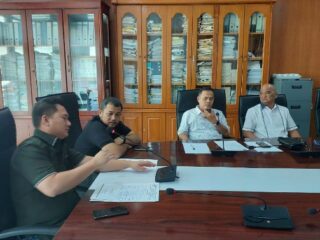 Rapat Dengar Pendapat (RDP) di gedung DPRD Medan, Selasa (11/3/2025).