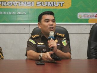 Koordinator Intelijen Kejati Sumut, Yos Tarigan SH, MH