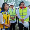 Wakil Menteri Pekerjaan Umum (Wamen PU) Diana Kusumastuti saat meninjau lokasi, Rabu (19/3/2025).