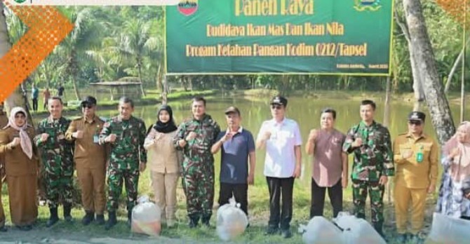 Panglima Komando Gabungan Wilayah Pertahanan (Pangkogabwilhan) I, Letnan Jenderal TNI Kunto Arif Wibowo, hadir di Kabupaten Tapanuli Selatan dalam rangka touring wilayah teritorial, Senin (24/3/2025).