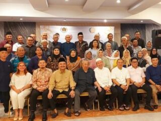PWI Sumut buka bersama dengan Kalapas Kelas I Medan.