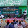 Ketua PD Al Washliyah Medan, H. Abdul Hafiz Harahap, memberi sambutan di Belawan.