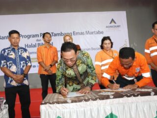 Bupati Tapanuli Selatan Gus Irawan Pasaribu mengapresiasi penuh PT. Agincourt Resources, perusahaan pengelola Tambang Emas Martabe di Kecamatan Batangtoru.