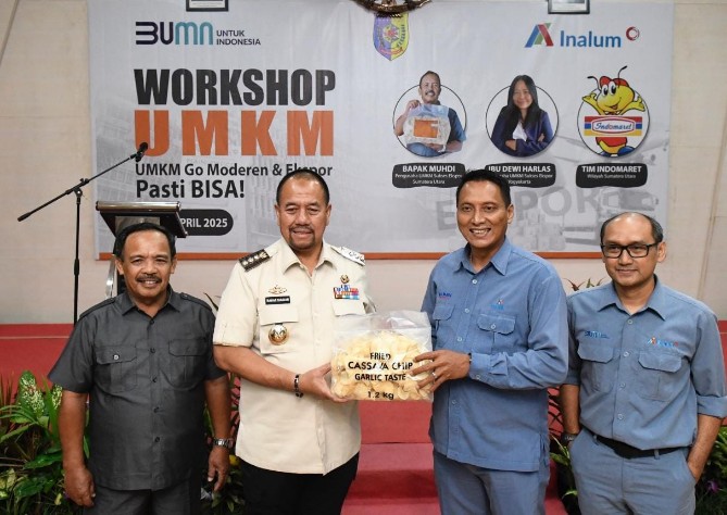 Komitmen untuk memajukan pelaku Usaha Mikro, Kecil, dan Menengah (UMKM) di Kabupaten Batu Bara terus diperkuat. PT Indonesia Asahan Aluminium (INALUM) bersama Pemerintah Kabupaten (Pemkab) Batu Bara menggelar workshop bertajuk “UMKM Go Modern dan Ekspor Pasti Bisa” sebagai upaya nyata mendorong UMKM lokal agar mampu bersaing di pasar global.