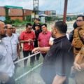 Anggota Komisi 4 DPRD Medan melakukan sidak ke SPBU Belawan 14.204.1120 di Jalan Pelabuhan Raya, Kelurahan Belawan I Kecamatan Medan Belawan, kemarin.