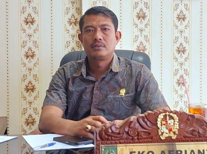 Anggota Komisi 3 DPRD Medan, Eko Afrianta Sitepu