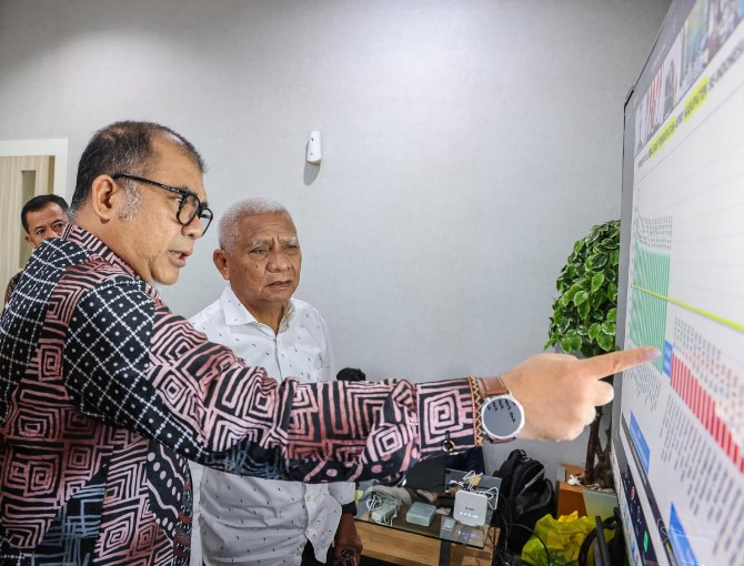 Rapat koordinasi Percepatan Realisasi Pendapatan dan Belanja Daerah dalam Meningkatkan Pertumbuhan Ekonomi secara virtual, di Jakarta, Kamis (8/5/2025).
