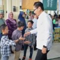 Walikota Medan Rico Tri Putra Bayu Waas saat menghadiri kelulusan salah satu TK swasta di Medan, Minggu (11/5/2025).