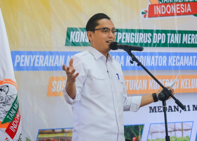 Walikota Medan Rico Tri Putra Bayu Waas