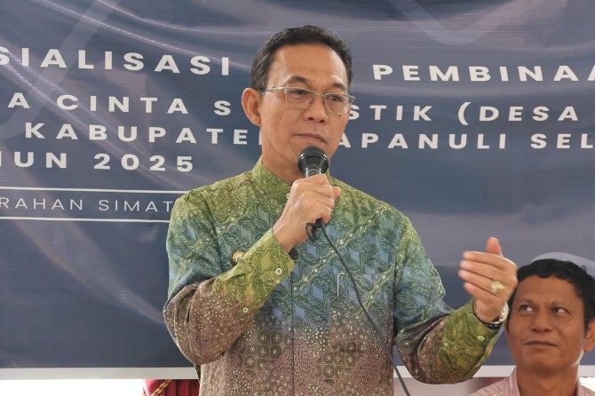 Bupati Tapanuli Selatan H. Gus Irawan Pasaribu