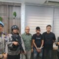 Personel Polda Sumut bergerak cepat dalam mengungkap kasus pembacokan terhadap seorang jaksa dan staf kejaksaan di areal ladang sawit milik korban di Desa Perbaungan, Kecamatan Kotari, Kabupaten Serdang Bedagai, Sabtu (24/5/2025).
