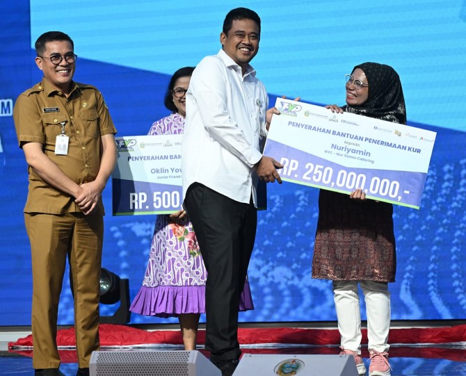 Gubernur Sumatera Utara Muhammad Bobby Afif Nasution meluncurkan program Fast Track Youngpreneur (FYP) 2025 untuk mengakselerasi 1.700 UMKM.