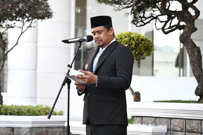 Gubernur Sumatera Utara (Sumut) Bobby Nasution