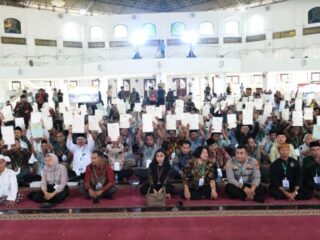 Menteri Agraria dan Tata Ruang/Kepala Badan Pertanahan Nasional (ATR/BPN), Nusron Wahid berkomitmen akan menuntaskan pendaftaran tanah wakaf di Indonesia.