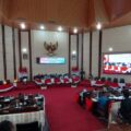 Rapat paripurna DPRD Medan, Selasa (10/6/2025).