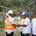 Jembatan Idano Noyo di Nias Barat akhirnya mulai dikerjakan Jumat (13/6/2025).