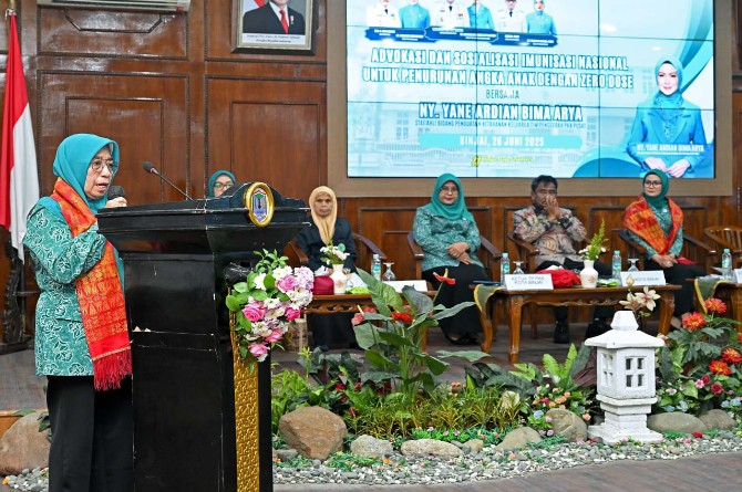 Tim Penggerak Pemberdayaan Kesejahteraan Keluarga Sumatera Utara (TP PKK Sumut) siap berkolaborasi dan mendukung program imunisasi nasional.