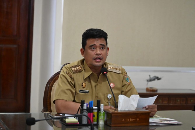 Gubernur Sumatera Utara Muhammad Bobby Afif Nasution