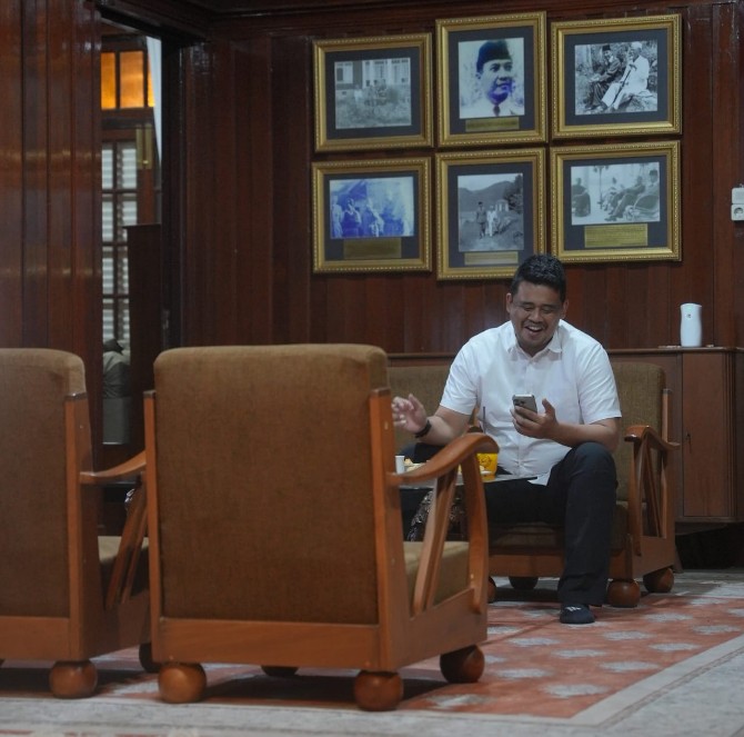 Gubernur Sumatera Utara Bobby Nasution