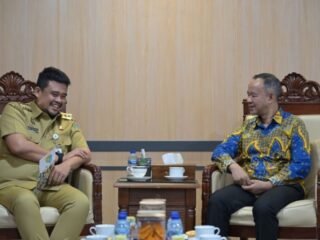 Gubernur Sumatera Utara (Sumut), Muhammad Bobby Afif Nasution, bersama Ombudsman RI Perwakilan Sumut membahas upaya peningkatan pelayanan kesehatan, pendidikan, dan layanan publik yang langsung menyentuh kebutuhan masyarakat.