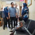 Rico Waas saat menghadiri kegiatan Sapa Warga di Jalan Srikandi, Kecamatan Medan Denai, pada Sabtu (19/7/2025).