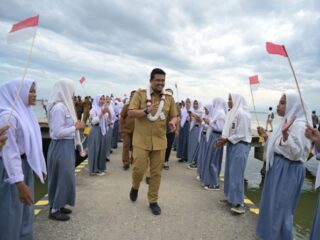 Gubernur Bobby Ajak Bupati Langkat  Kolaborasi Bangun Puskesmas Rawat Inap di Pulau Kampai