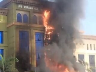Bangunan di Asrama Haji Medan Terbakar