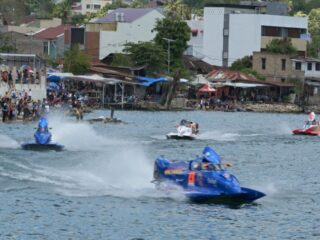 Pembalap-pembalap F1 Powerboat 2025 mengakui seri Danau Toba sangat spesial.