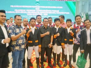 Pelantikan Pengurus Provinsi Pordasi Sumatera Utara dan pengurus Pordasi Kab/kota di Sumut, priode 2025-2029 di Aula Raja Inal Siregar, Minggu (24/8/2025) malam.