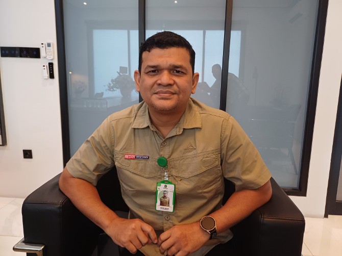 Kepala Dishub Kota Medan, Erwin Saleh